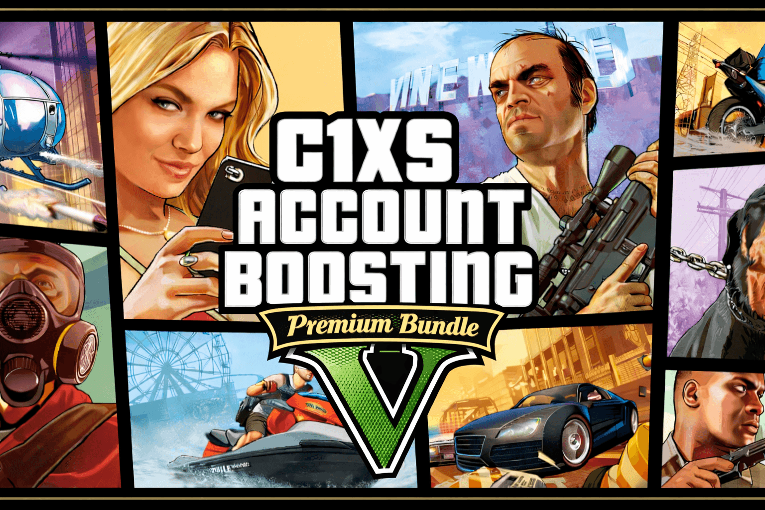 GTA V Account Boosting — C1XS Premium Bundle preview 1